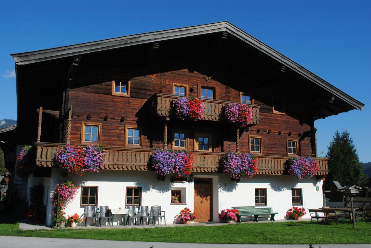 Ferienwohnungen Anderlbauer Лофер Экстерьер фото